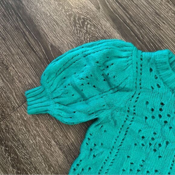 For Love And Lemons Brooke Pointelle Sweater - Picture 2 of 9